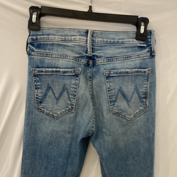 MOTHER The Rascal Ankle Fray in Bonfire Lighting Size 26 flawed see pic - Picture 10 of 16